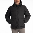 Klim Sawtooth Down Hooded Jacket Black thumbnail