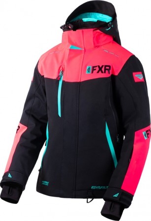 Fxr Renegade Fx Jacket black/coral/mint