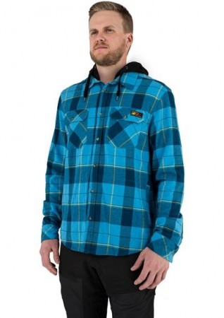 FXR Timber Hooded Flannel Shirt