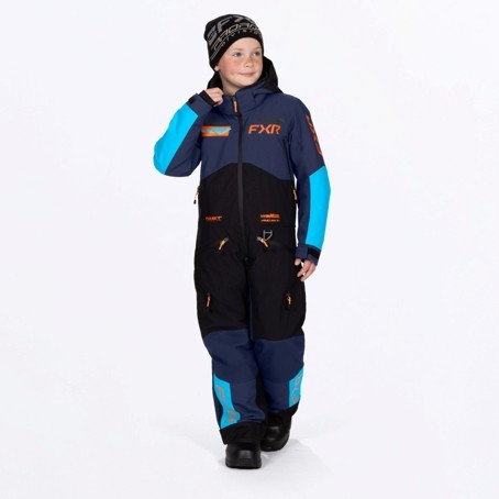 Heldress til ungdom (finnes til barn også). Med seler for bedre komfort. Perfekt for aktive barn som trenger en varm, vanntett og slitesterk kjøredress til vinterens eventyr.

